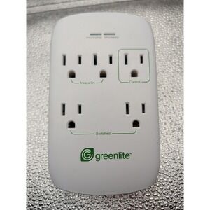 Greenlite 5 Outlet Advanced Power Strip Tier 1 Wall Mount Smart Surge Protector